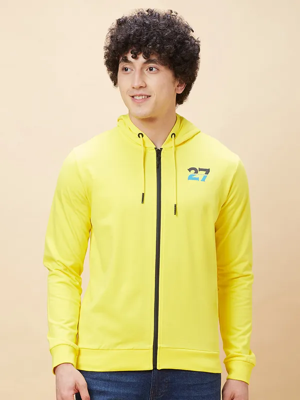 Being Human Clothing Men  Hoody-Mustard