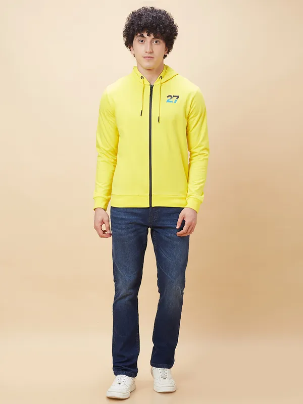 Being Human Clothing Men  Hoody-Mustard