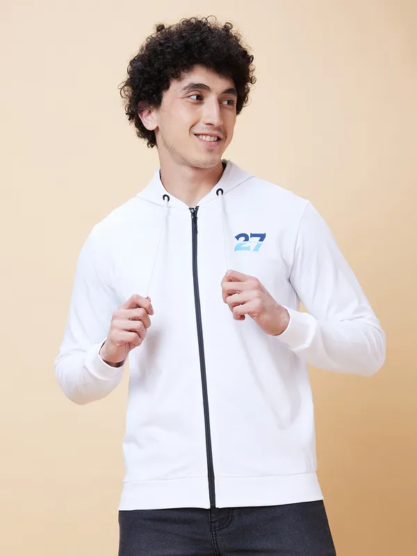 Being Human Clothing Men  Hoody-White