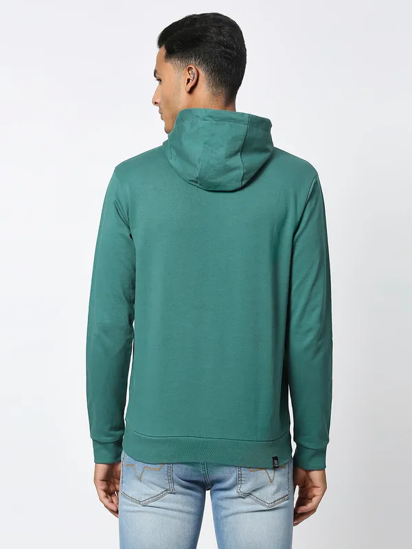 Being Human Clothing Men  Hoody-Evergreen