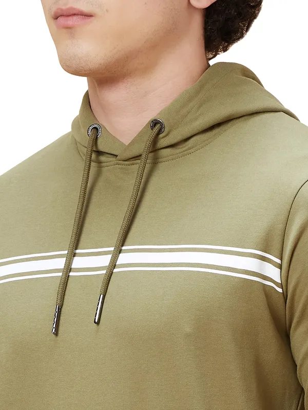 Being Human Clothing Men  Hoody-Olive