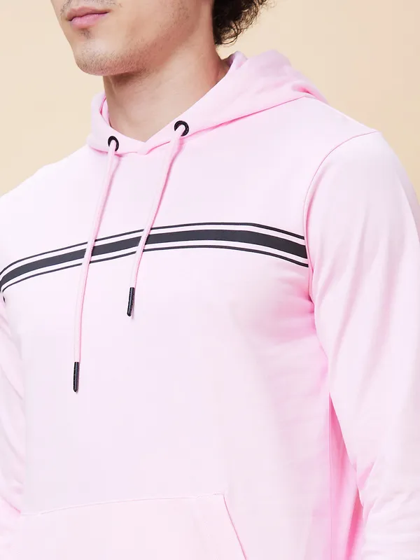 Being Human Clothing Men  Hoody-Pink