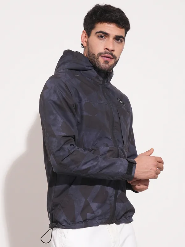 Being Human Clothing Men  Jackets-Black And Grey