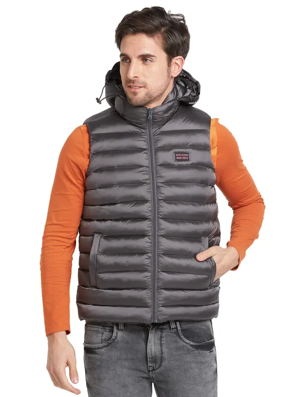 Being Human Clothing Men  Jackets-Gun Metal