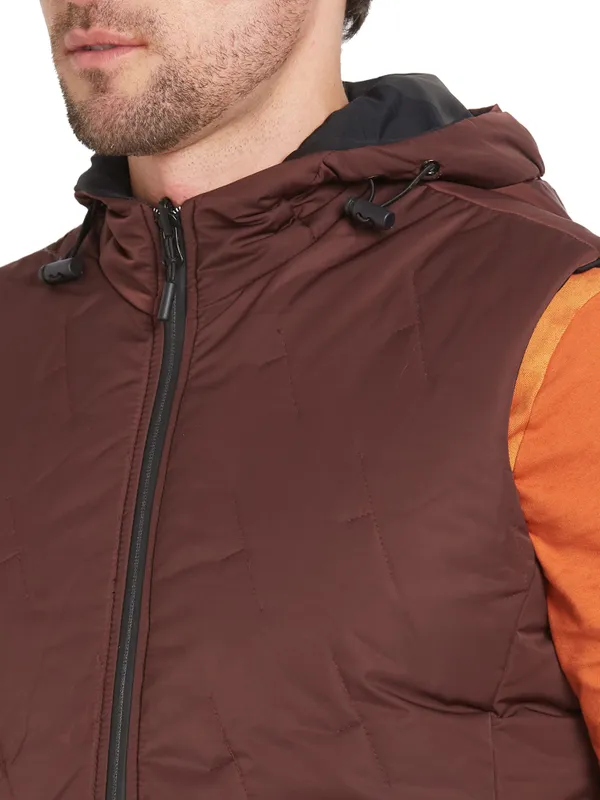 Being Human Men  Jackets-Frappe Wine