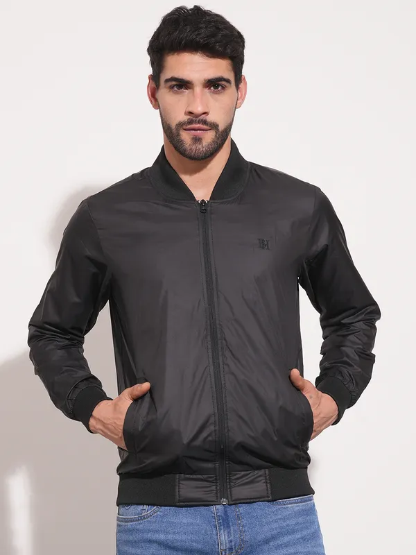 Being Human Men  Jackets-Black