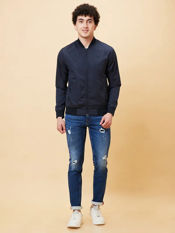 Being Human Men  Jackets-Navy