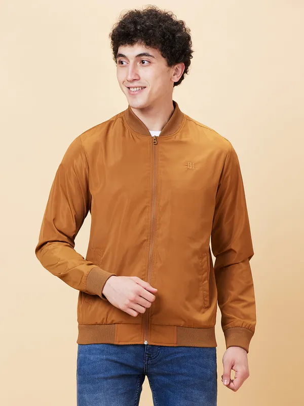 Being Human Men  Jackets-Tan