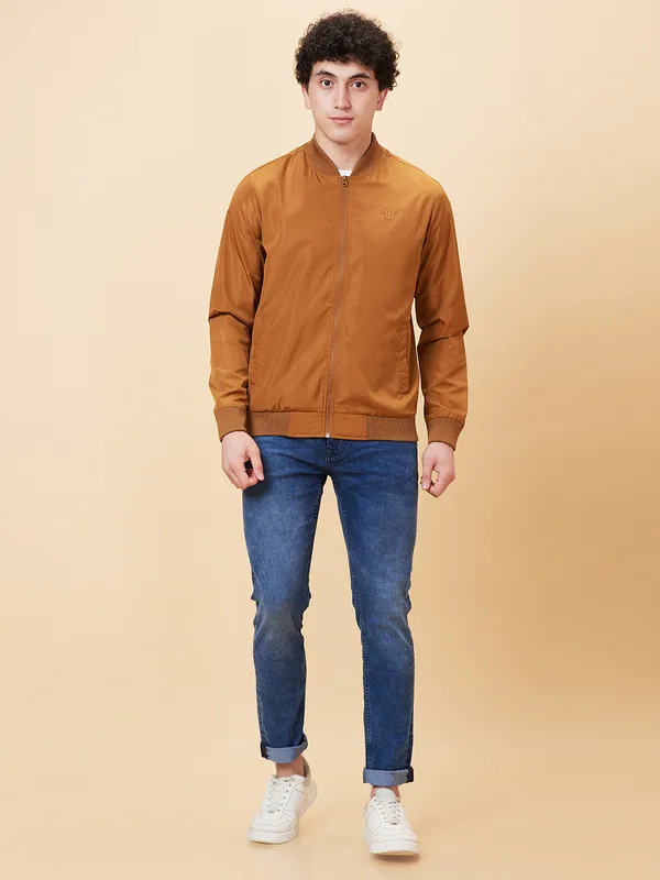 Being Human Men  Jackets-Tan