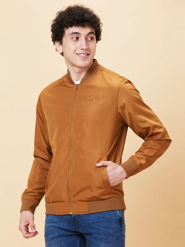 Being Human Men  Jackets-Tan