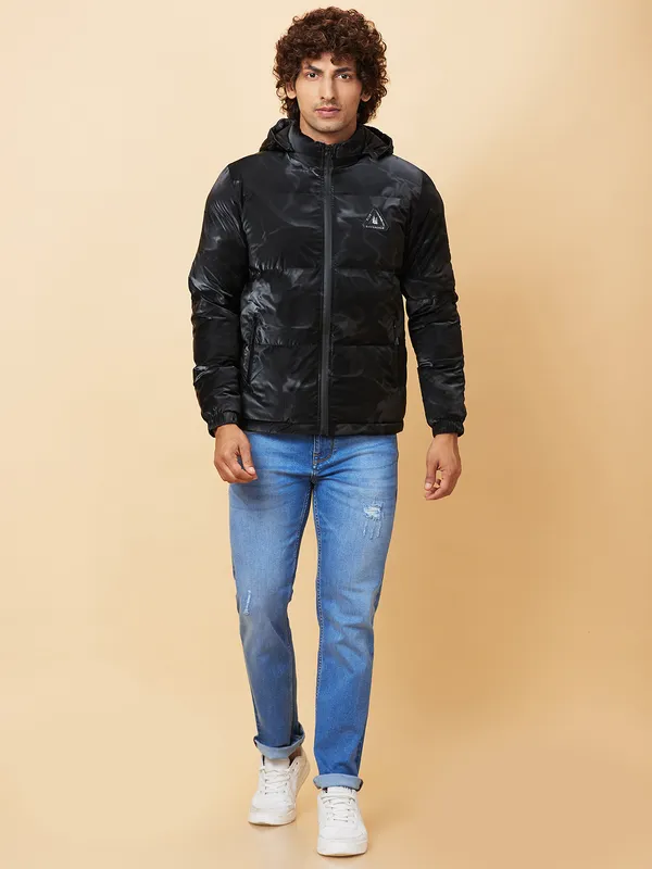 Being Human Clothing Mens-Top Jackets Black