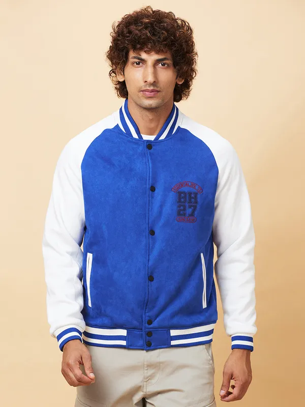 Being Human Mens-Top Jackets Blue