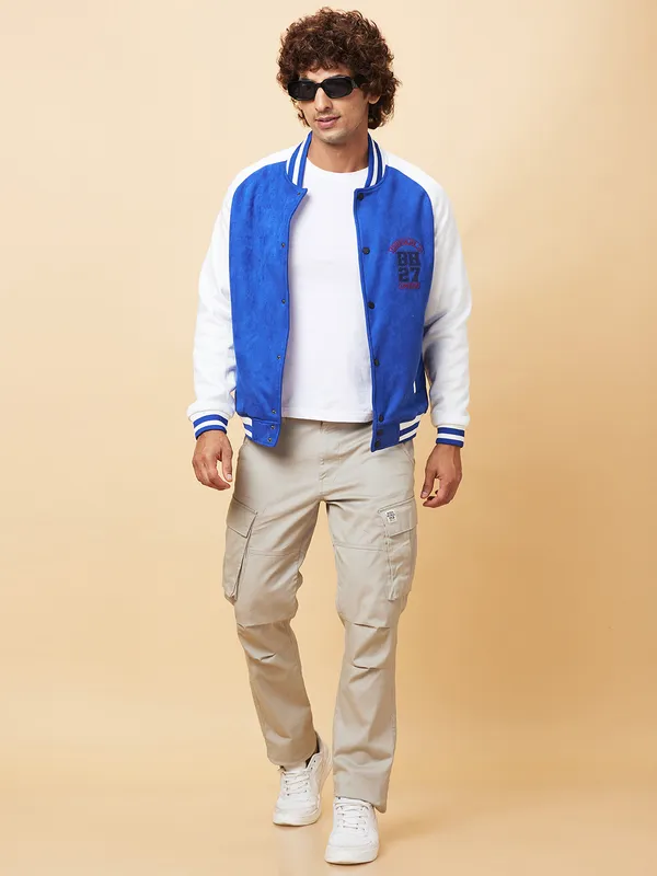 Being Human Mens-Top Jackets Blue
