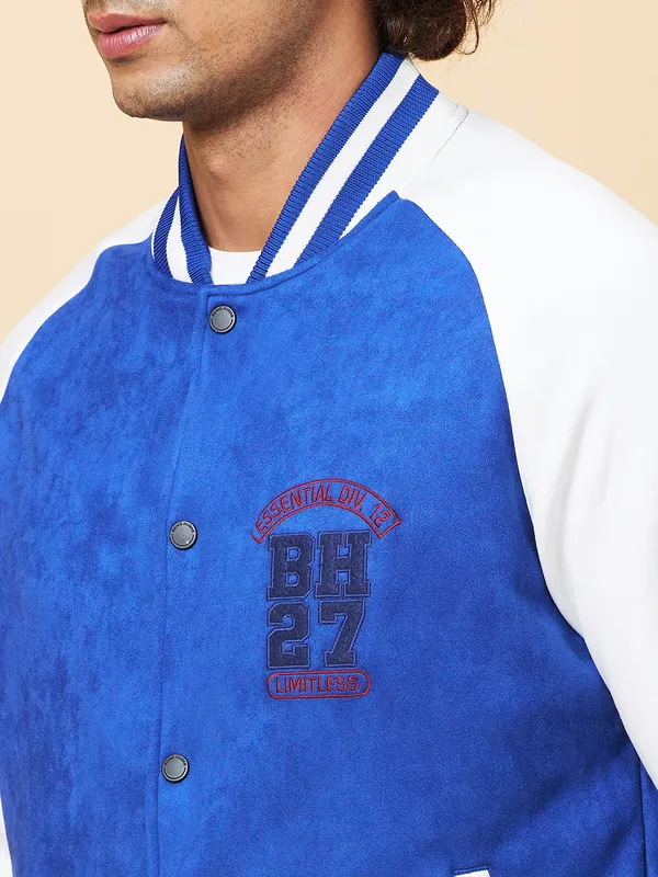 Being Human Mens-Top Jackets Blue