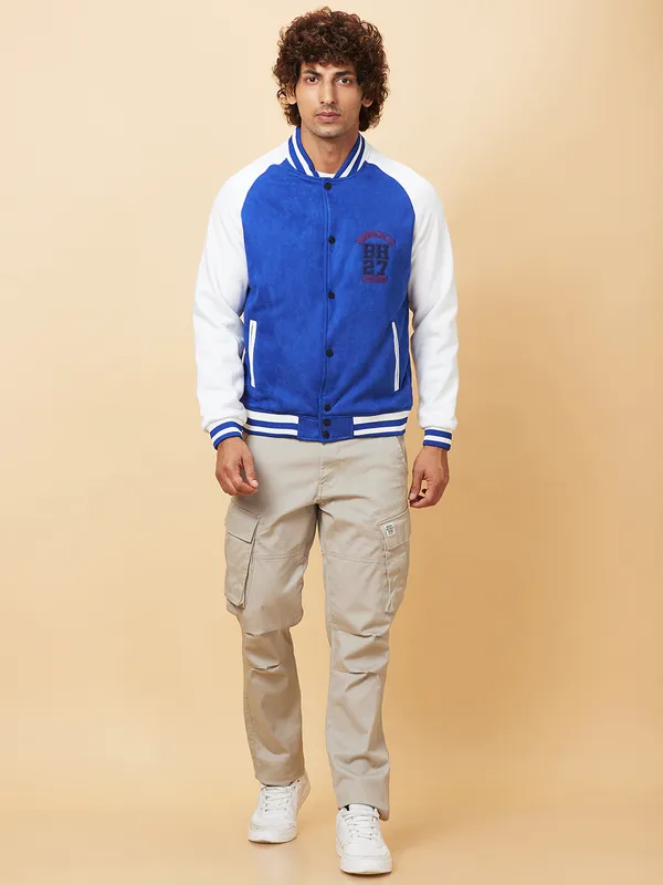 Being Human Mens-Top Jackets Blue