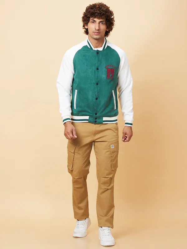 Being Human Mens-Top Jackets Green
