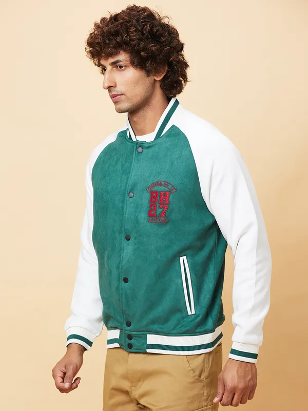 Being Human Mens-Top Jackets Green