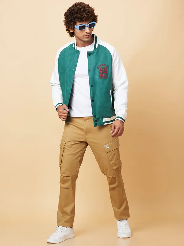 Being Human Mens-Top Jackets Green