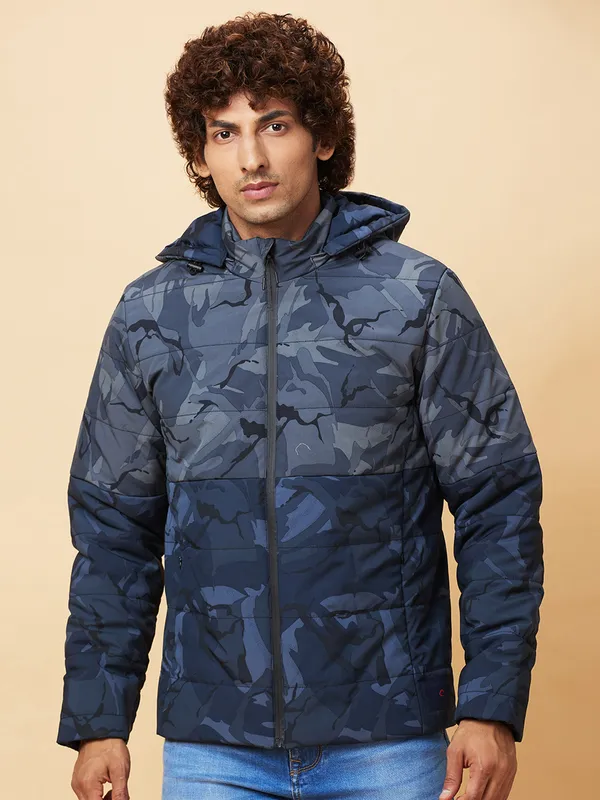 Being Human Clothing Mens-Top Jackets Grey/Blue