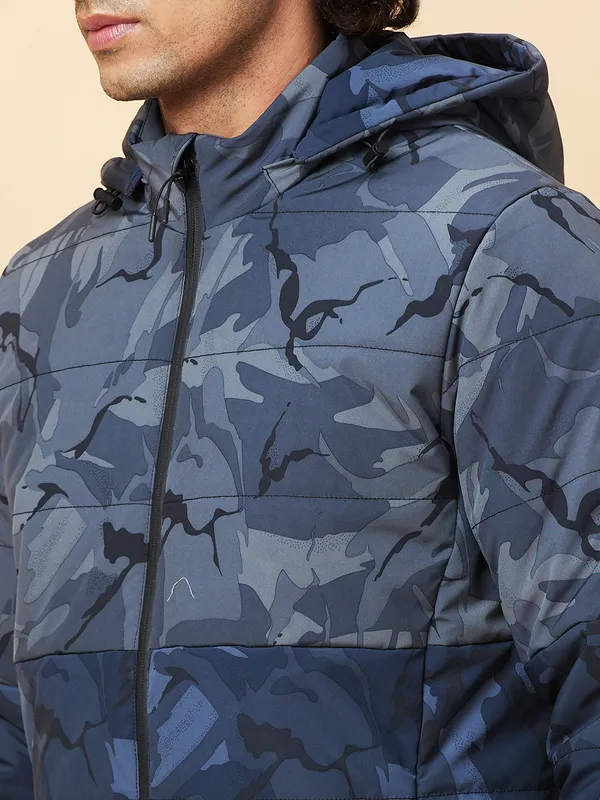 Being Human Clothing Mens-Top Jackets Grey/Blue
