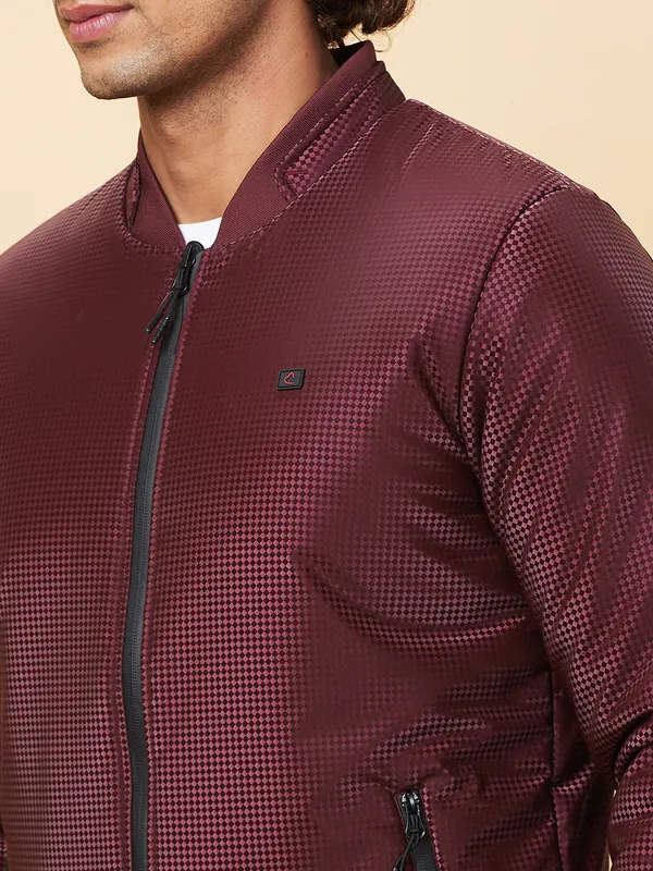 Being Human Mens-Top Jackets Wine