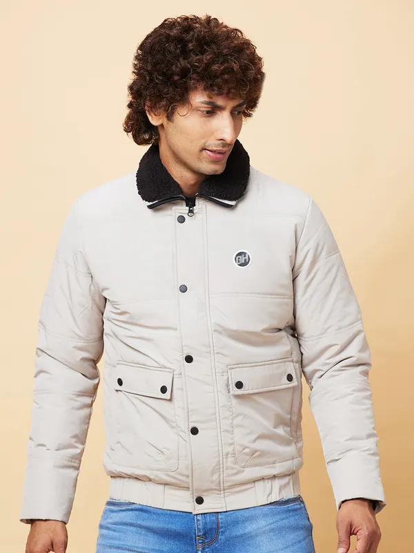Being Human Mens-Top Jackets Beige