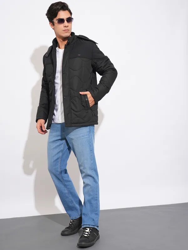 Being Human Clothing Mens-Top Jackets Black