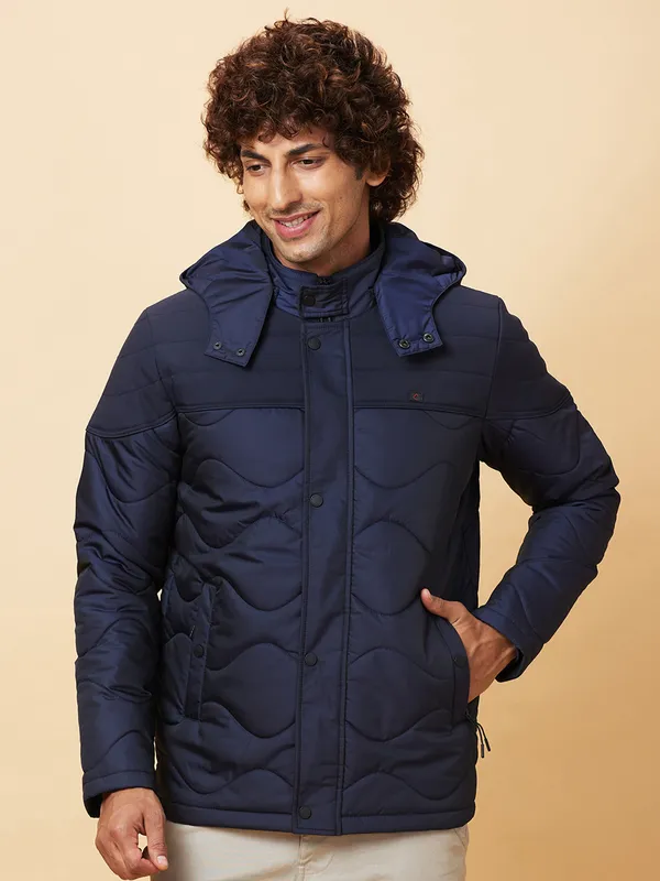 Being Human Clothing Mens-Top Jackets Navy
