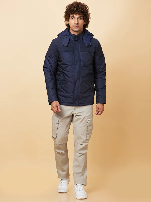 Being Human Clothing Mens-Top Jackets Navy