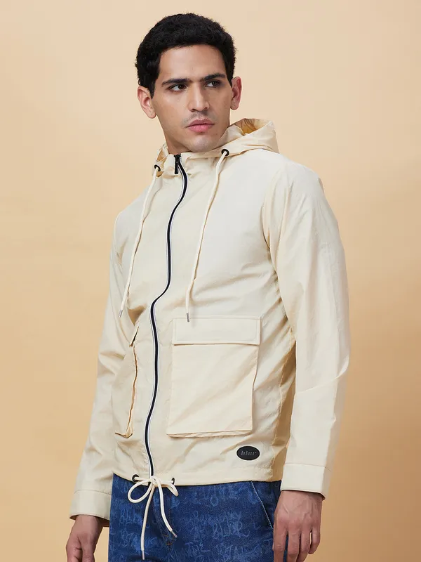 Being Human Clothing Mens-Top Jackets Cream