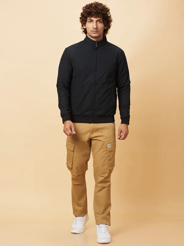 Being Human Clothing Mens-Top Jackets Black