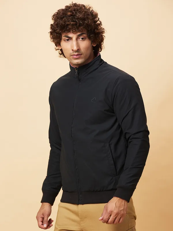 Being Human Clothing Mens-Top Jackets Black