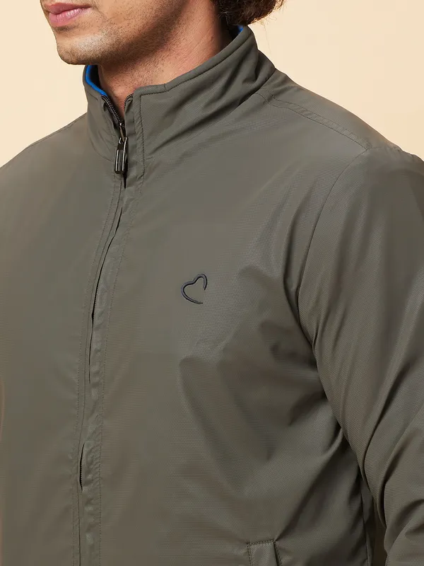 Being Human Clothing Mens-Top Jackets Olive
