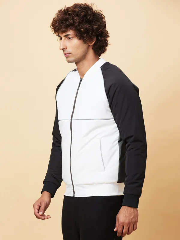 Being Human Clothing Mens-Top Jackets Offwhite