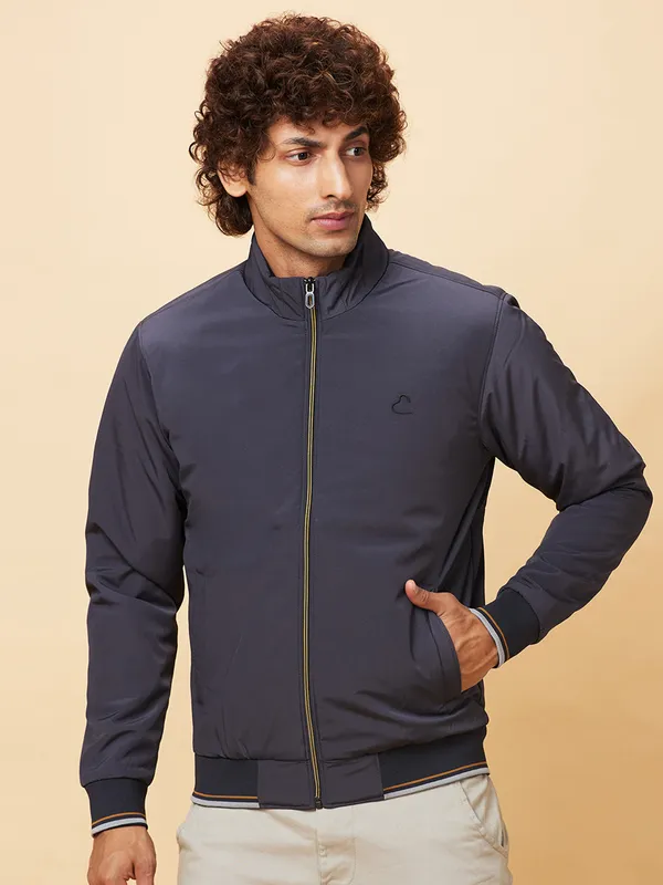 Being Human Mens-Top Jackets Charcoal