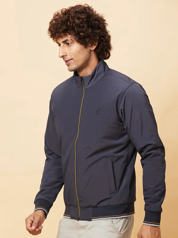 Being Human Mens-Top Jackets Charcoal