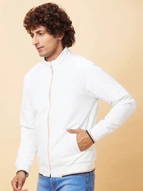 Being Human Mens-Top Jackets White