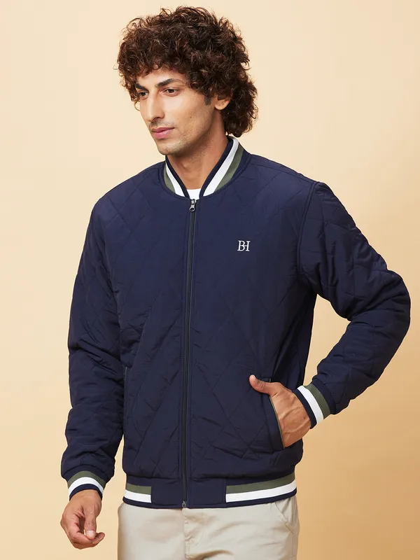 Being Human Mens-Top Jackets Navy