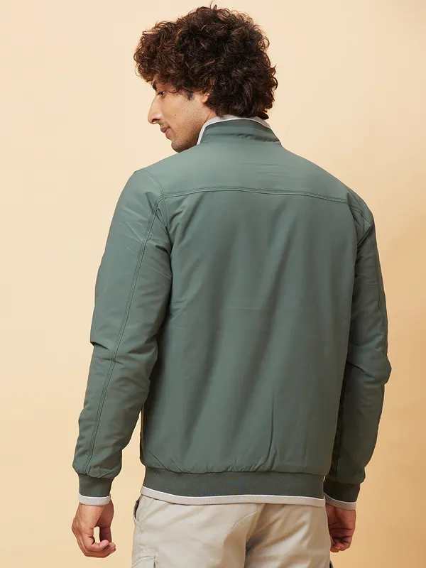 Being Human Clothing Mens-Top Jackets Green