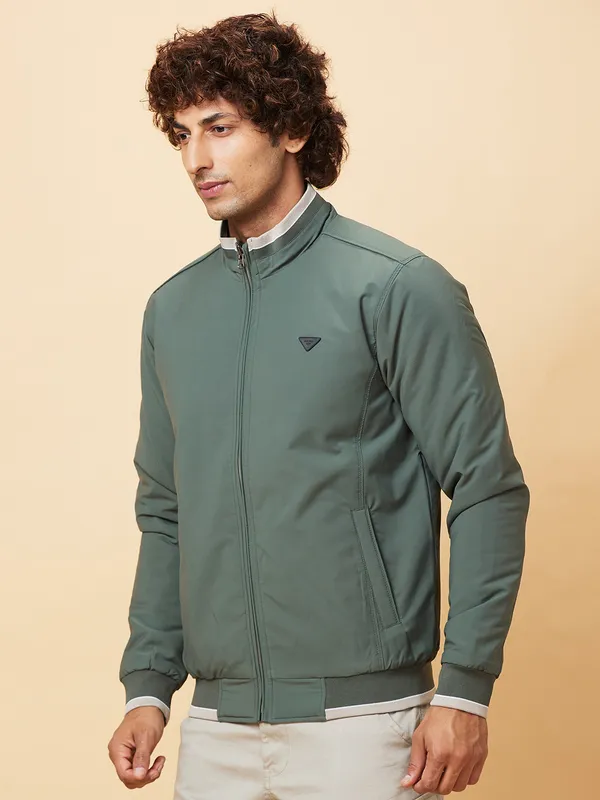 Being Human Clothing Mens-Top Jackets Green