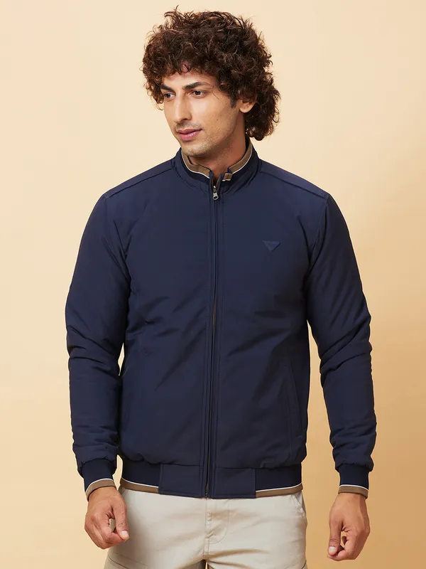 Being Human Clothing Mens-Top Jackets Navy