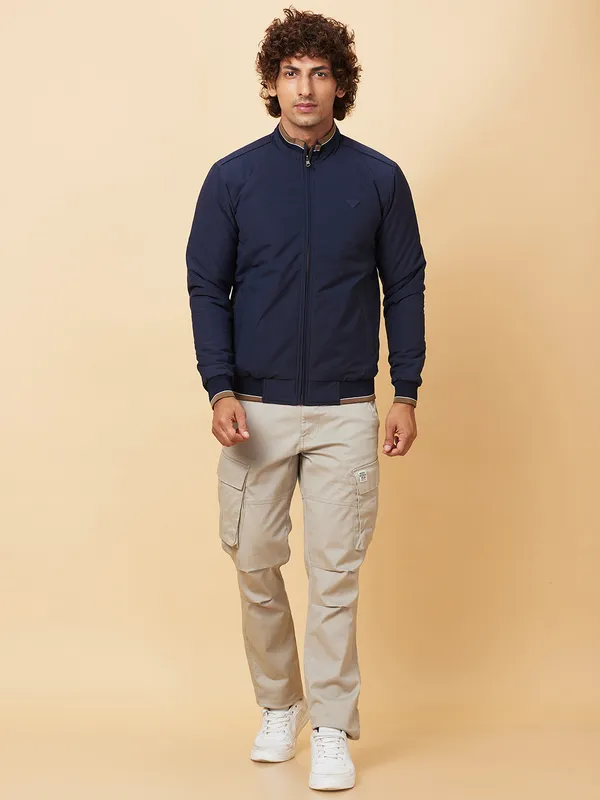 Being Human Clothing Mens-Top Jackets Navy