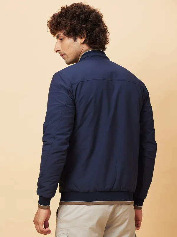 Being Human Clothing Mens-Top Jackets Navy
