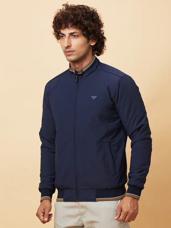 Being Human Clothing Mens-Top Jackets Navy