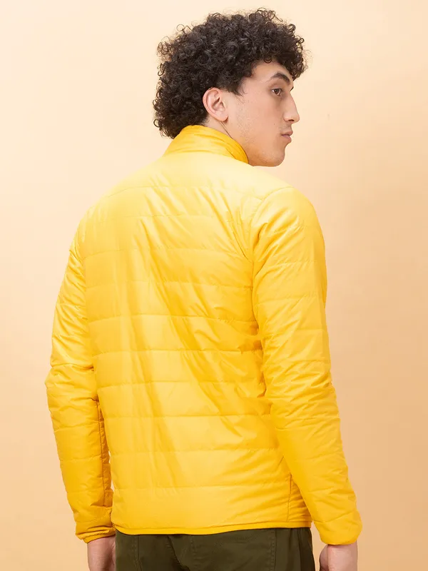 Being Human Clothing Mens-Top Jackets Cream Gold