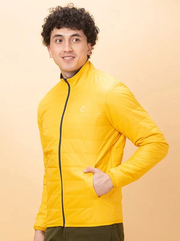 Being Human Clothing Mens-Top Jackets Cream Gold