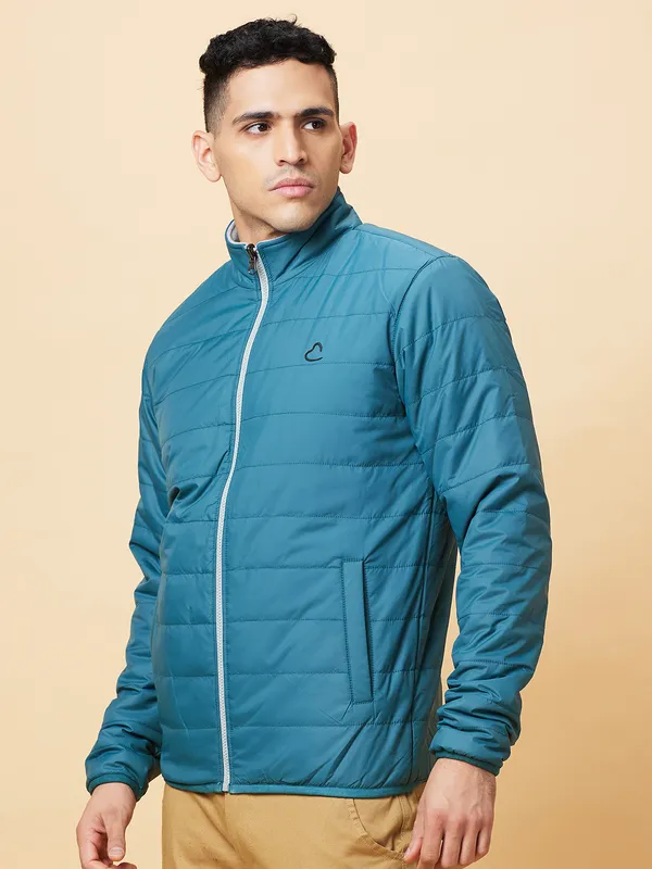 Being Human Clothing Mens-Top Jackets Turquish Green