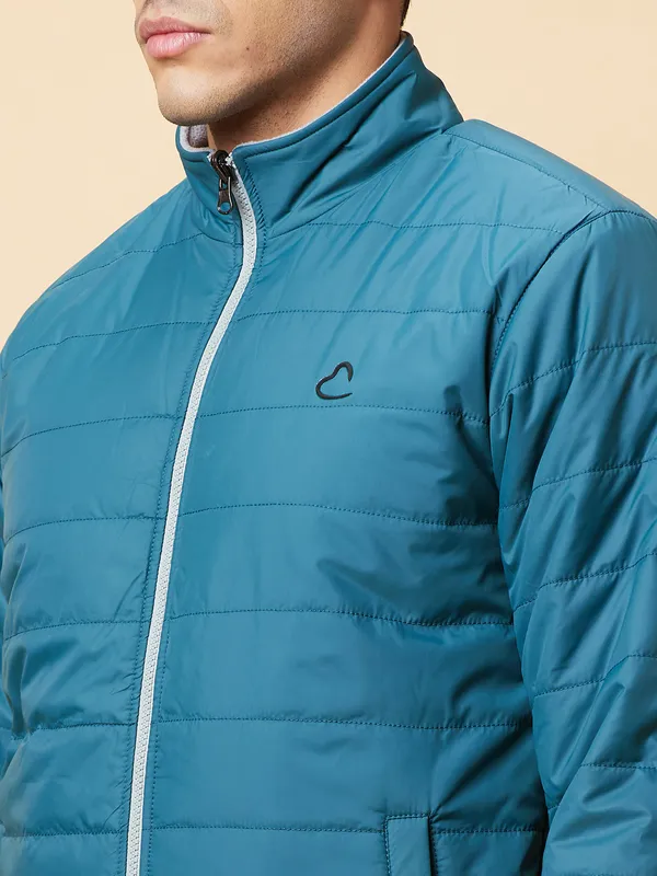 Being Human Clothing Mens-Top Jackets Turquish Green