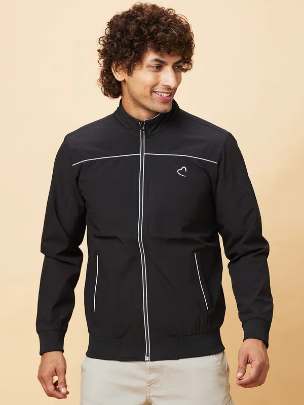 Being Human Mens-Top Jackets Black