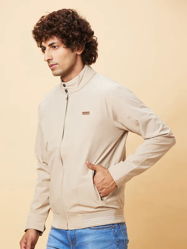 Being Human Clothing Mens-Top Jackets Camel